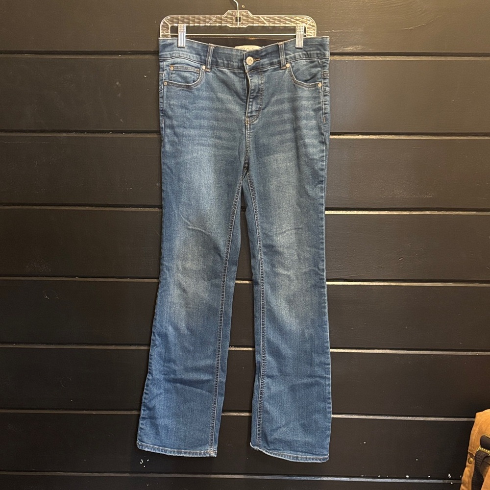 Cato Women's Boot Cut Jeans in Blue